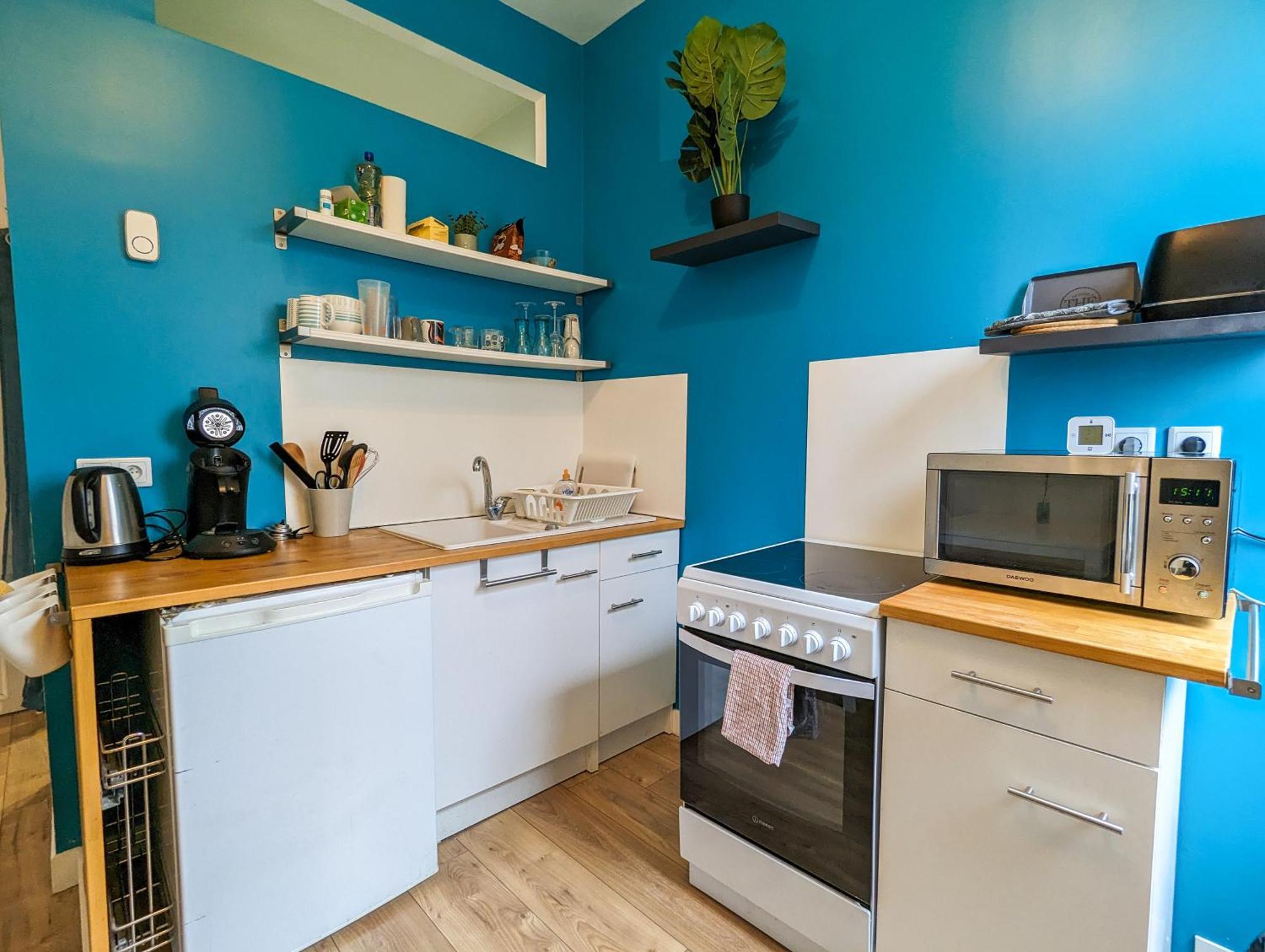 Le Cocon Bleu - Appartement Calme - Parking Gratuit - Fibre أراس المظهر الخارجي الصورة